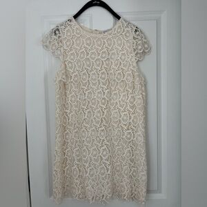 See by Chloe lace shift dress size 12.